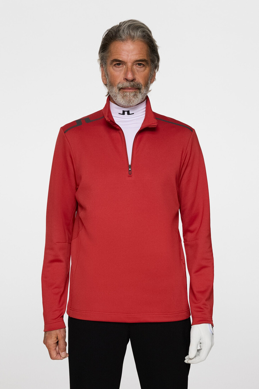 vinnie quarter zip mid layer