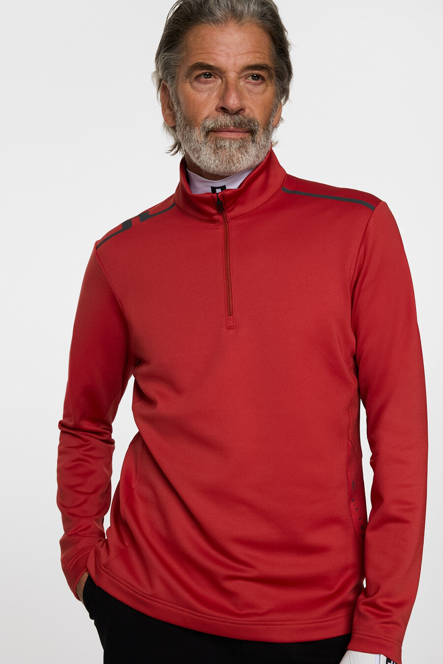 vinnie quarter zip mid layer