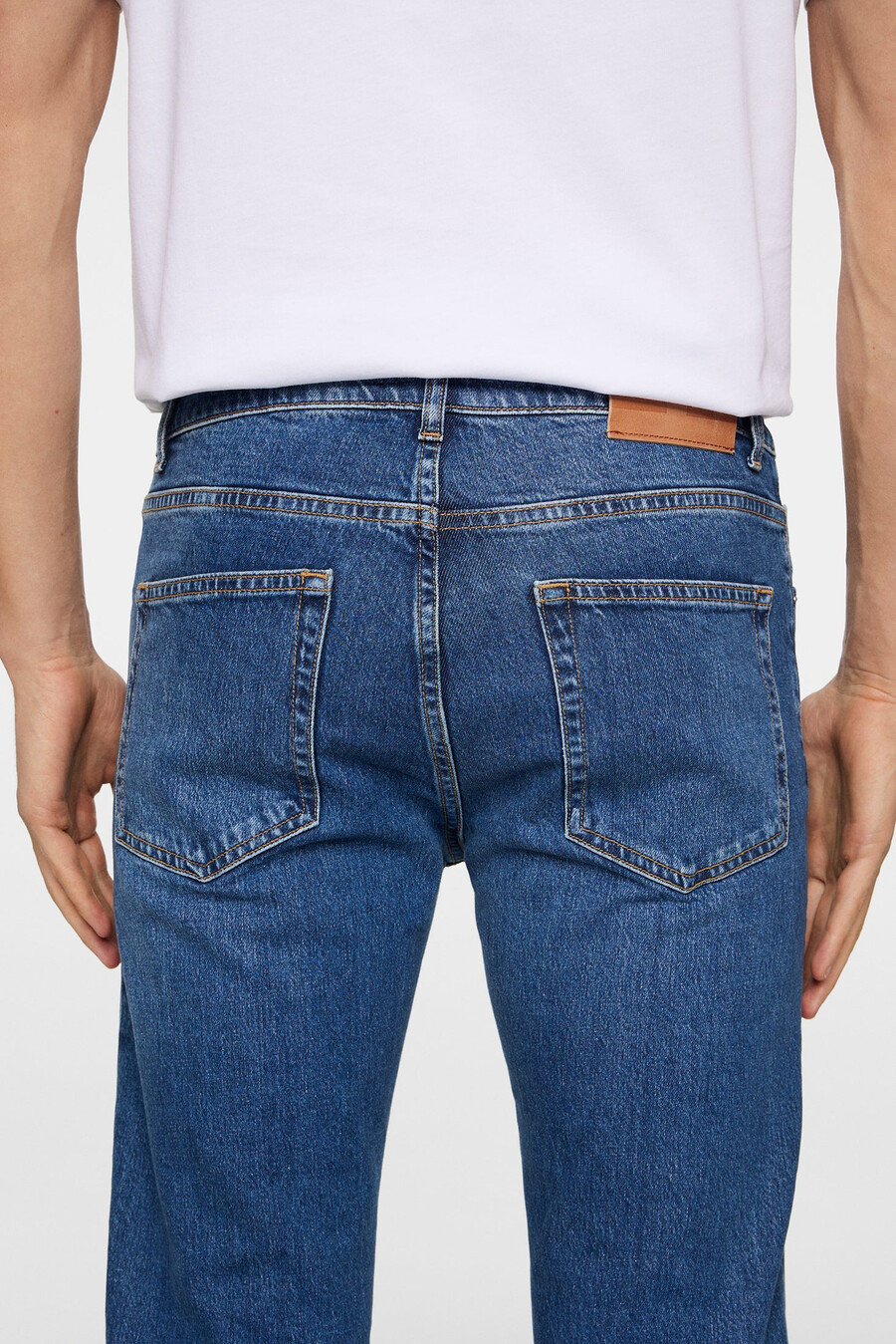 jeans slim jax mid wash