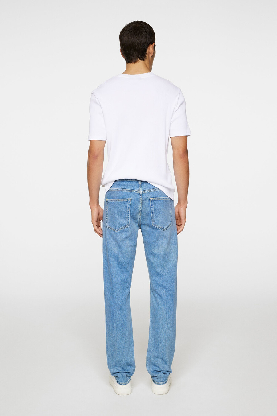 jeans slim lavaggio chiaro jax