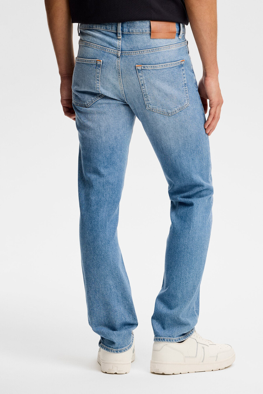 jeans slim lavaggio chiaro jax