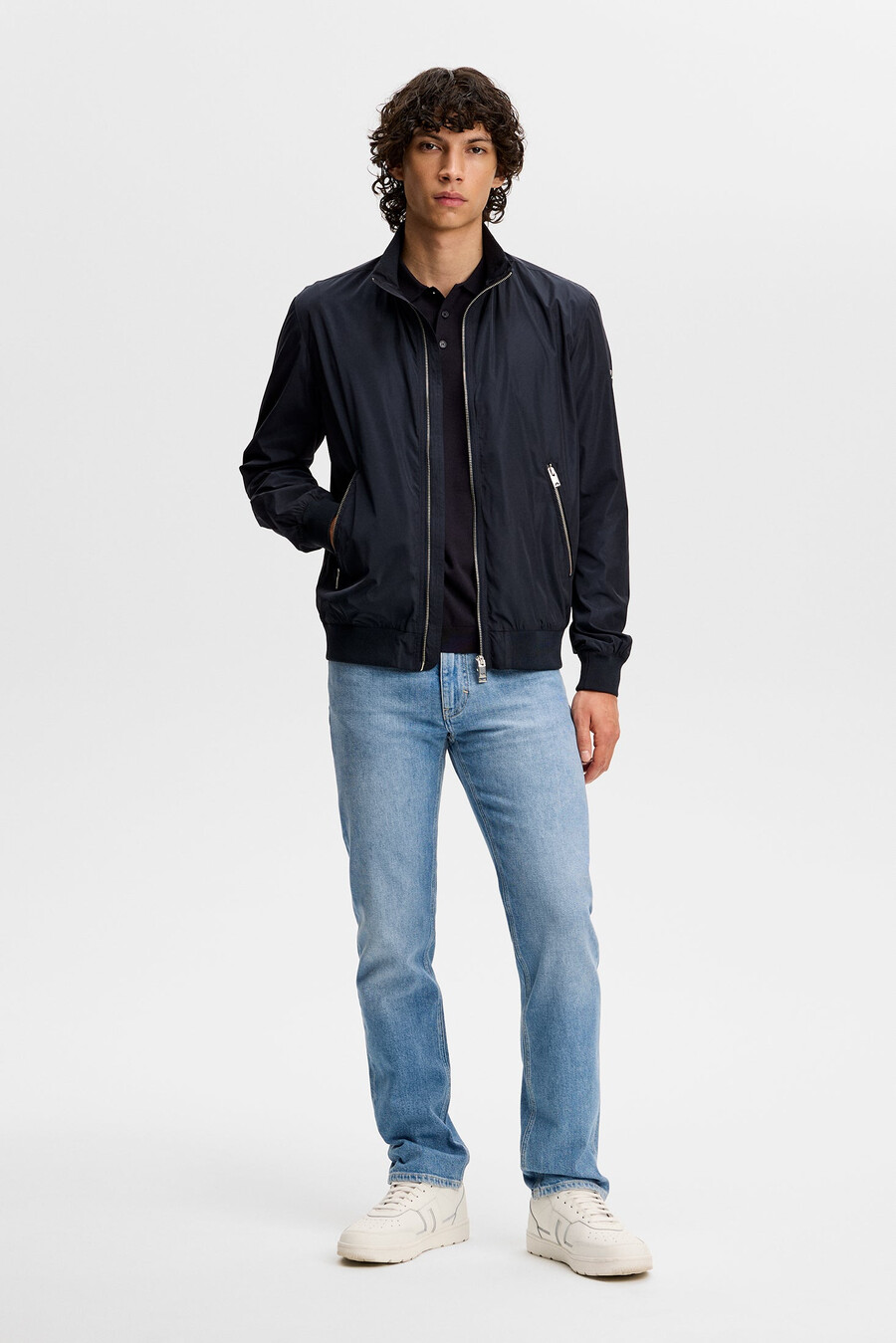 jeans slim lavaggio chiaro jax