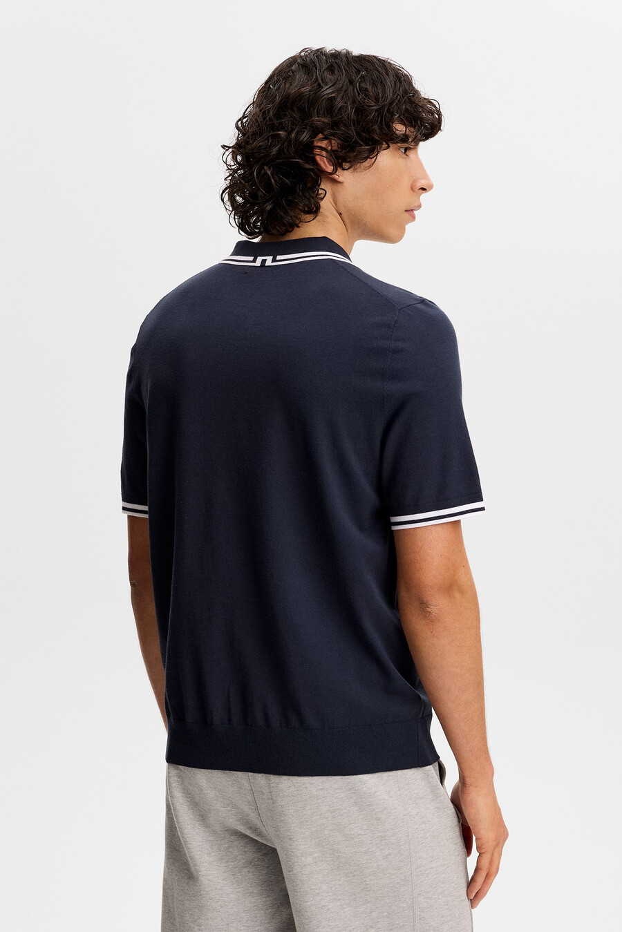 polo a maniche corte in maglia ramon
