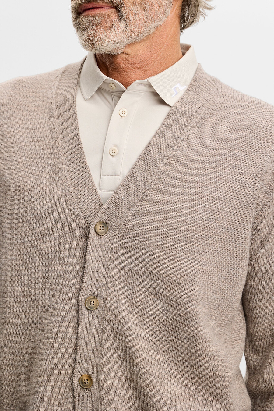 cardigan in lana merino jared