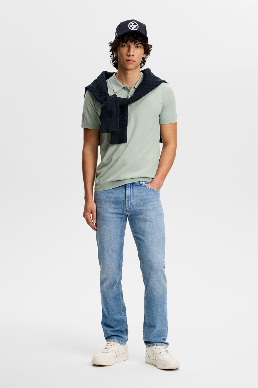 polo in maglia ridge