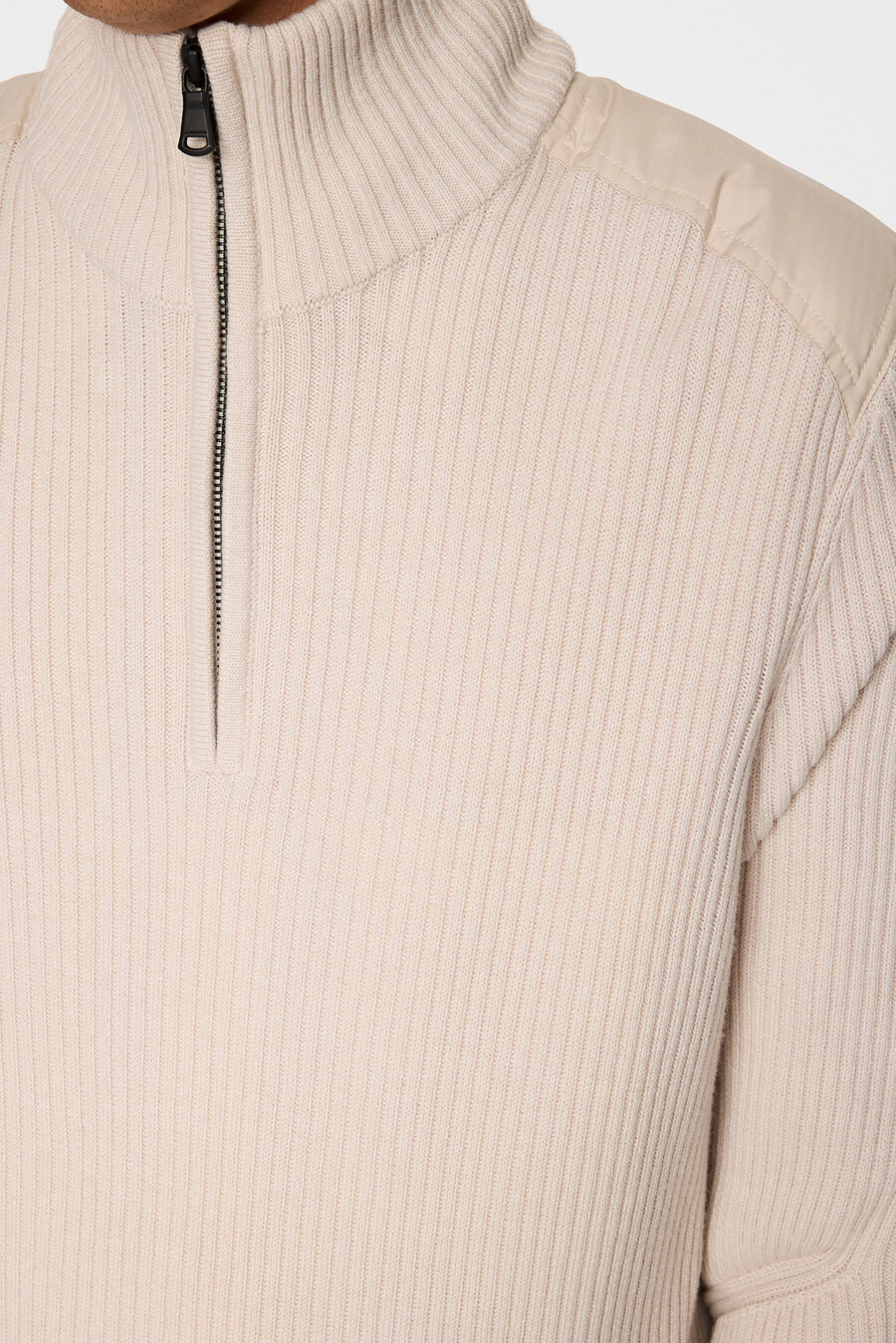 giacca ibrida in maglia martin