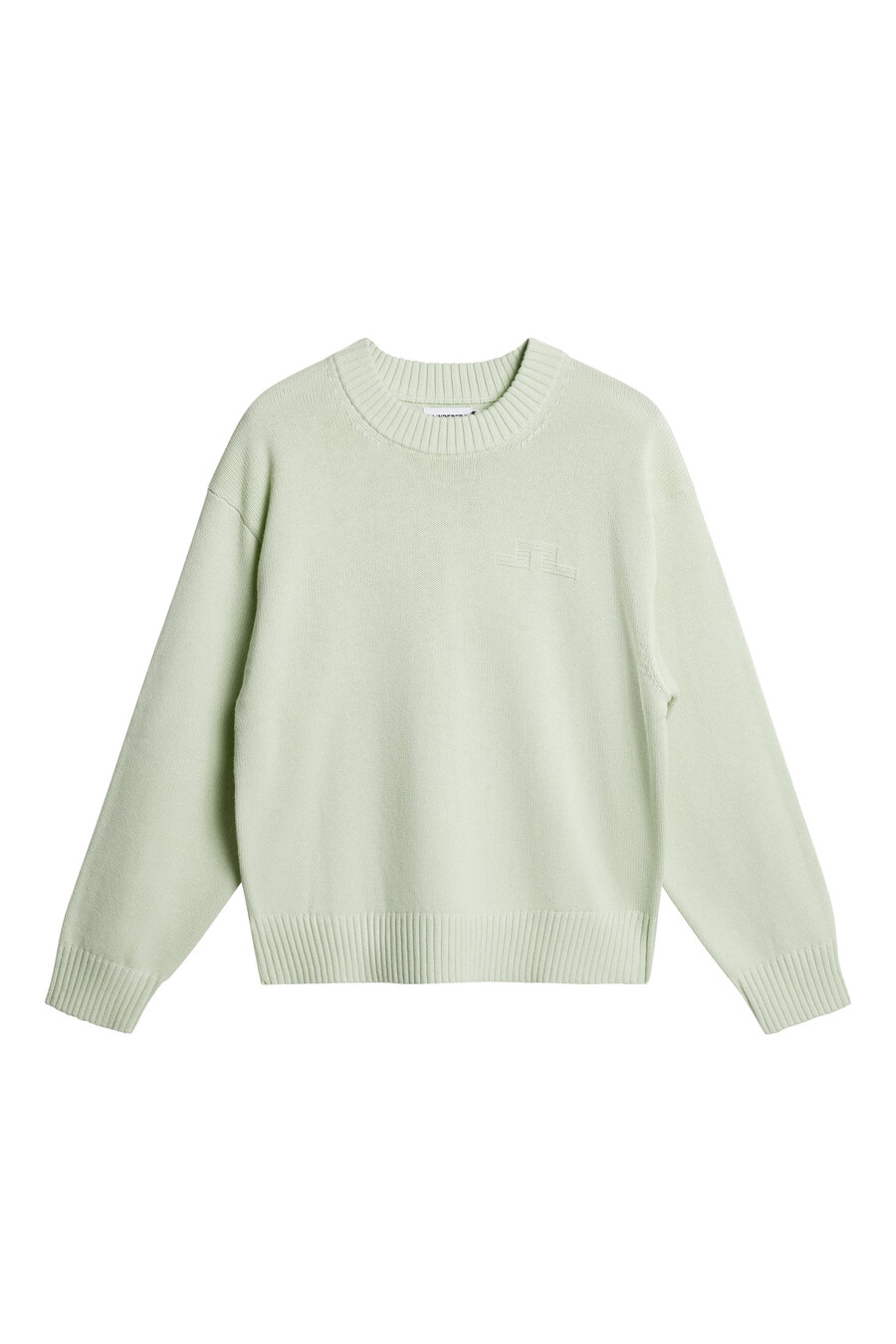 maglia girocollo in cotone e lana eddy
