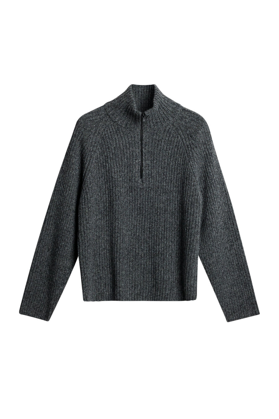 maglione di lana con cerniera victor