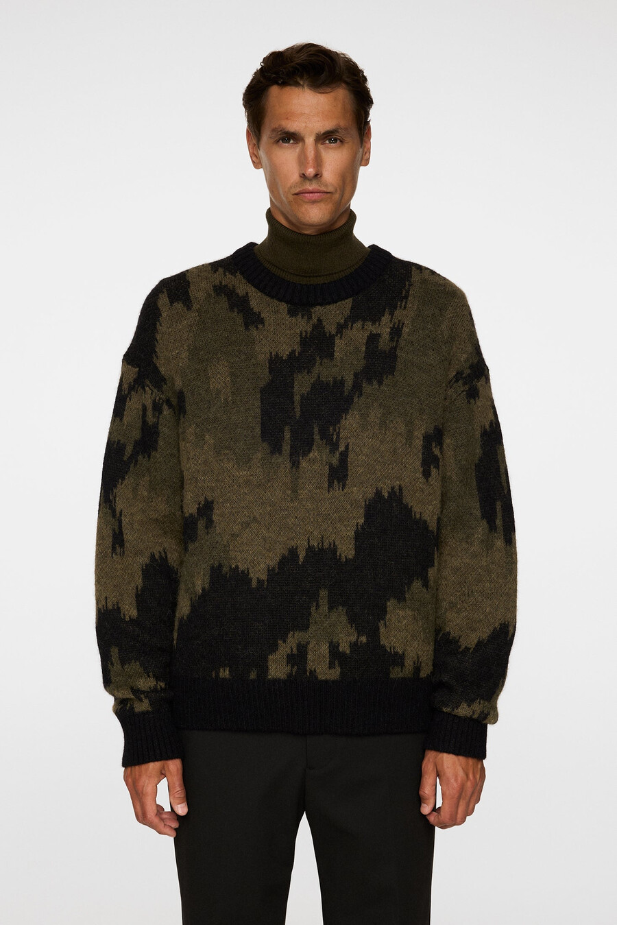 maglia jacquard grafica nate