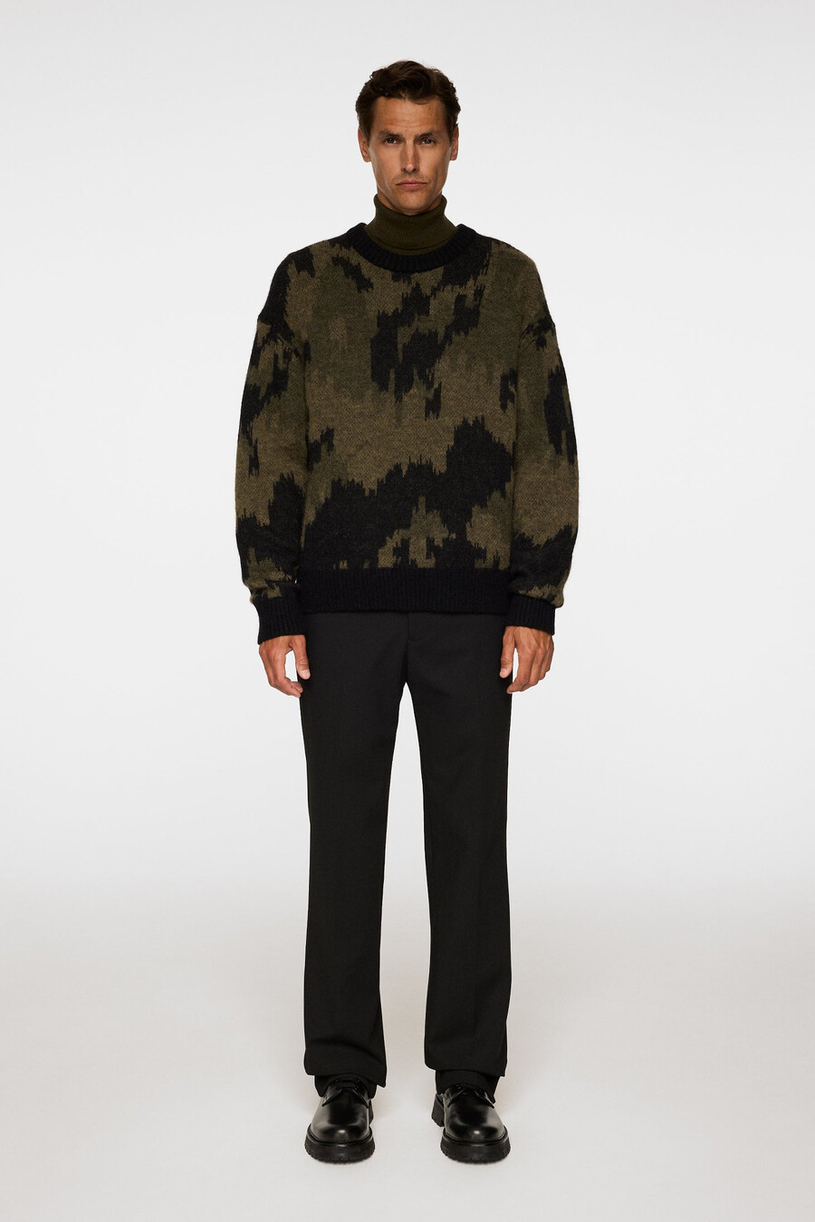 maglia jacquard grafica nate
