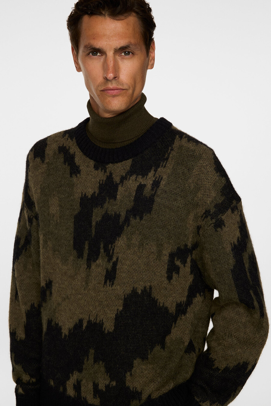 maglia jacquard grafica nate