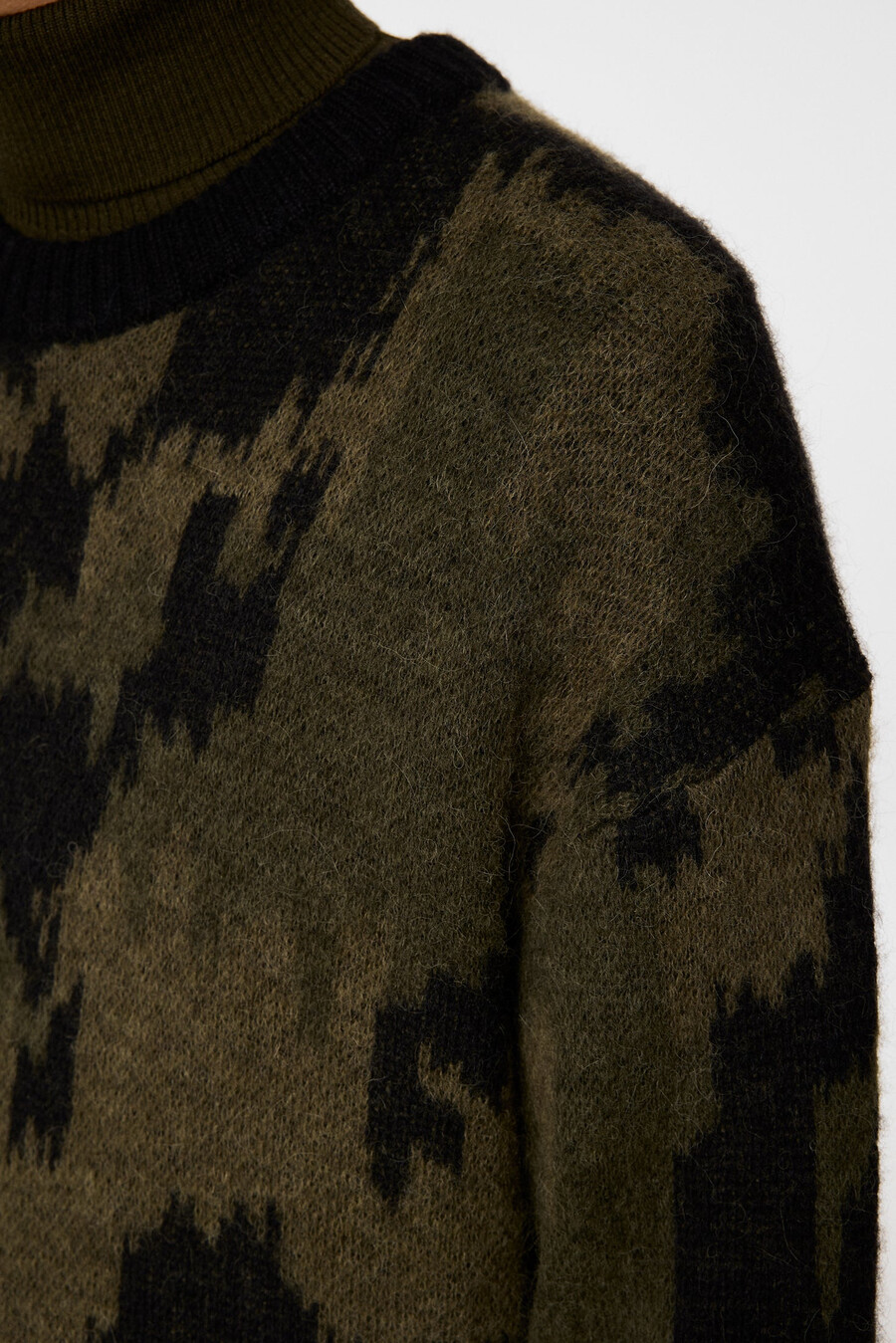 maglia jacquard grafica nate