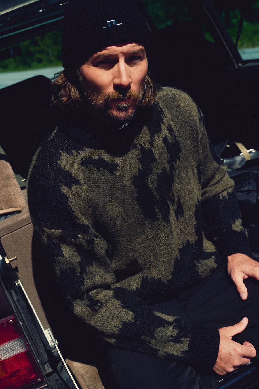 maglia jacquard grafica nate