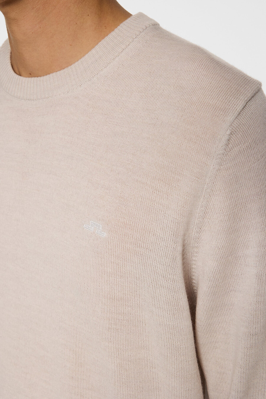 maglia girocollo in lana merino keane