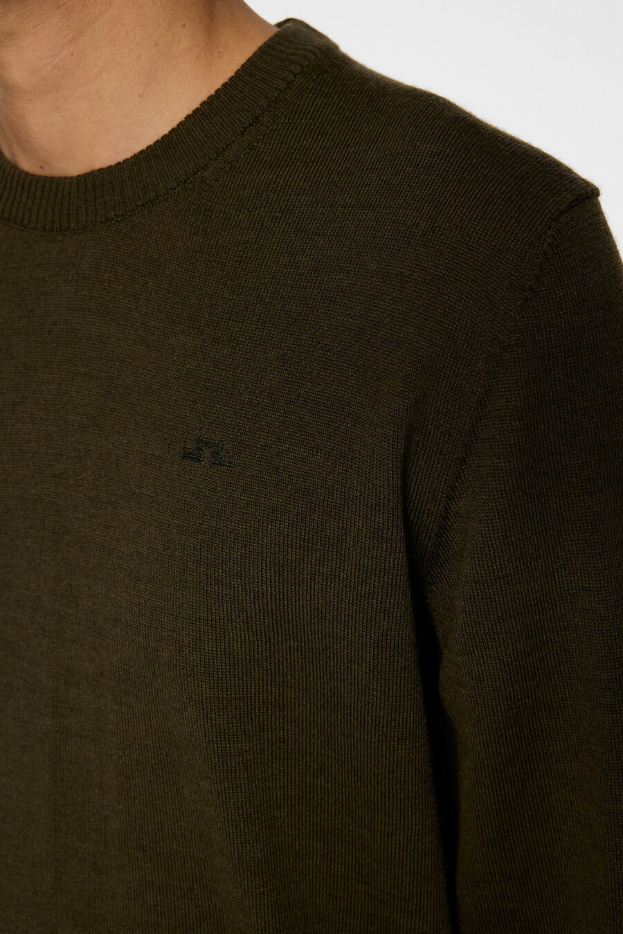 maglia girocollo in lana merino keane
