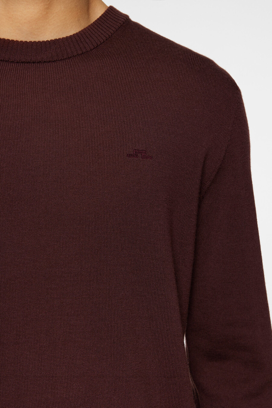 maglia girocollo in lana merino keane