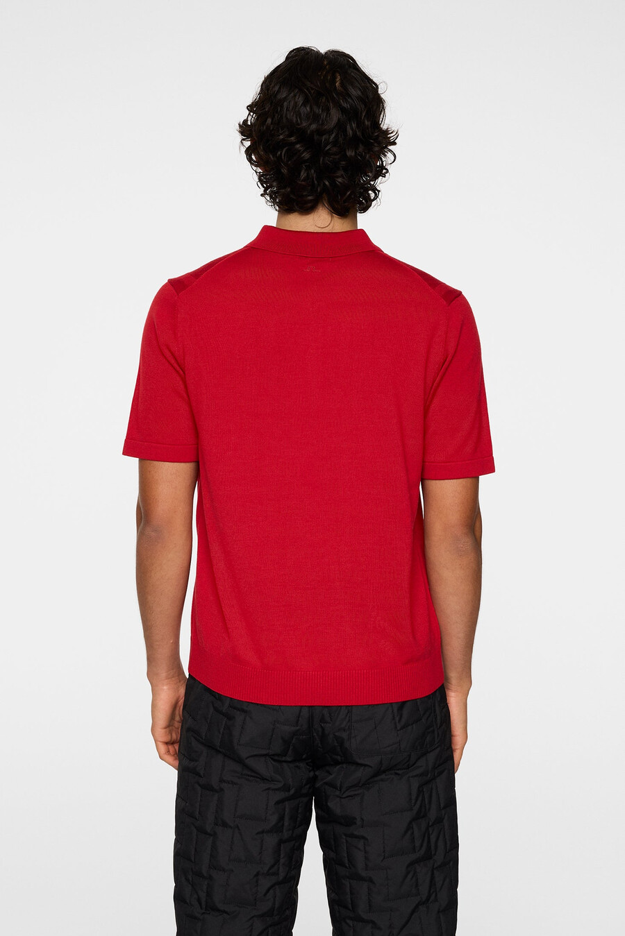 polo in maglia con cerniera remy structure