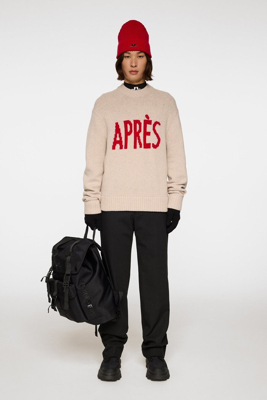 maglione in maglia grafica fabian