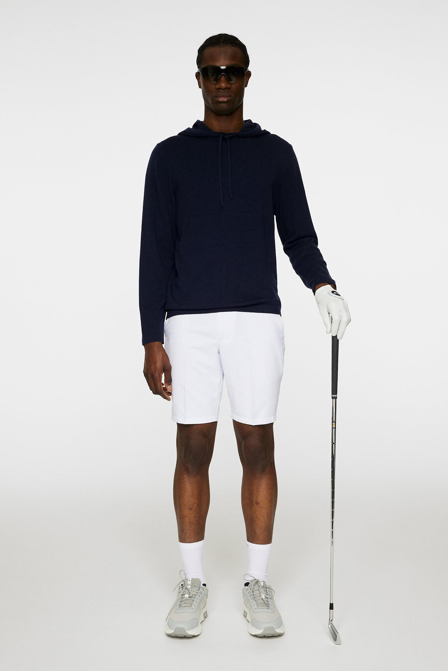 felpa con cappuccio in cashmere kolton