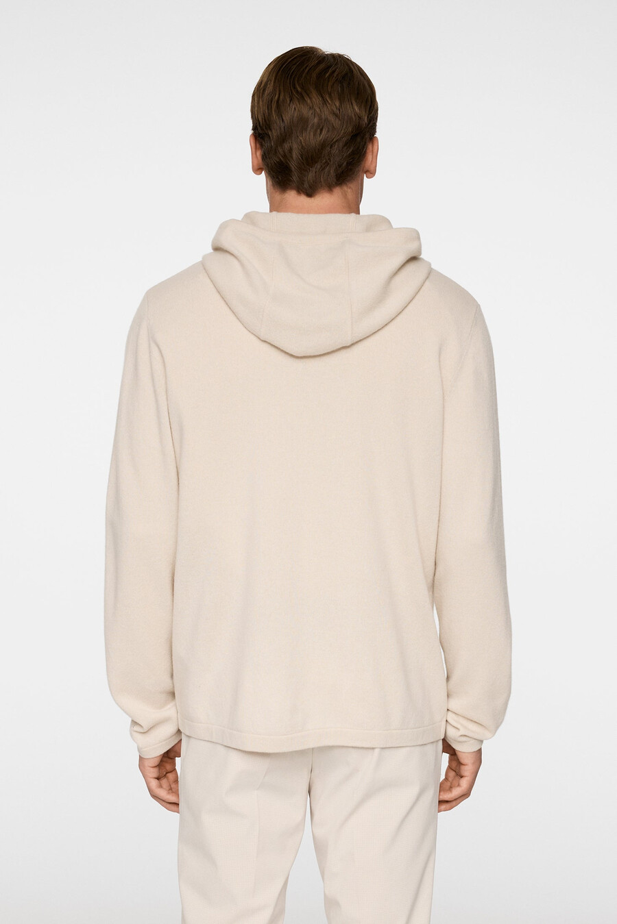 felpa con cappuccio in cashmere kolton