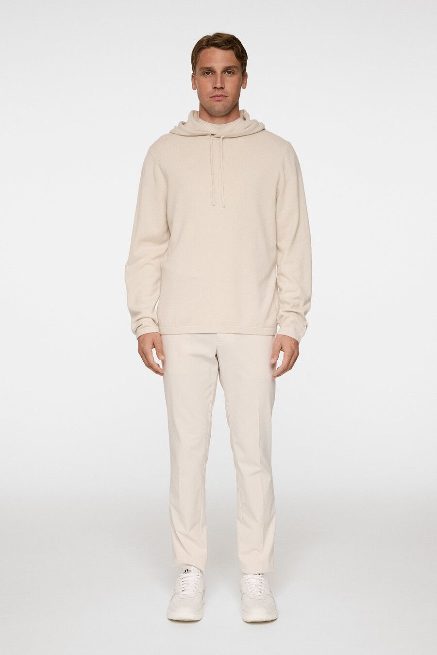 felpa con cappuccio in cashmere kolton