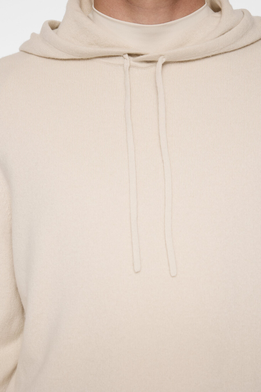 felpa con cappuccio in cashmere kolton