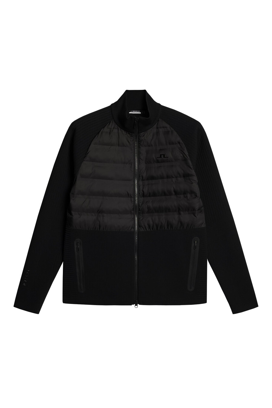 maglione con cerniera in maglia tecnica aziel