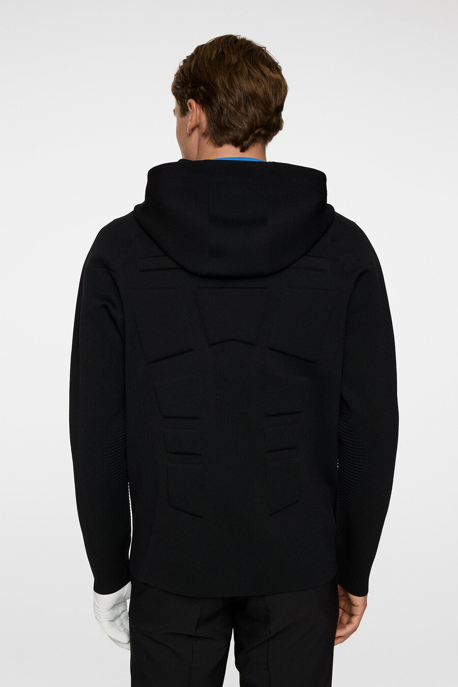 maglione con cerniera in maglia solarcore