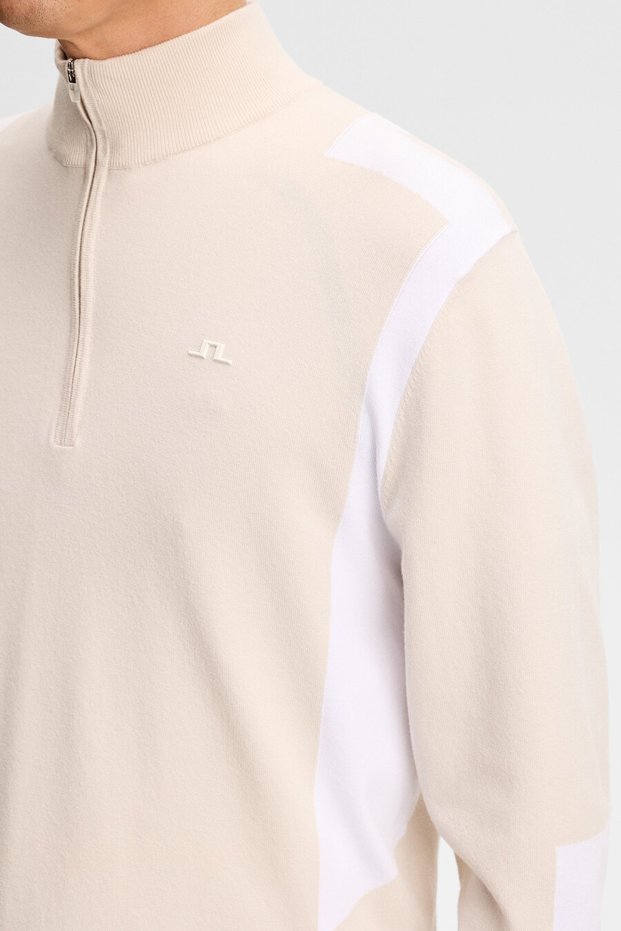 maglione con zip lavorato a maglia kendrick