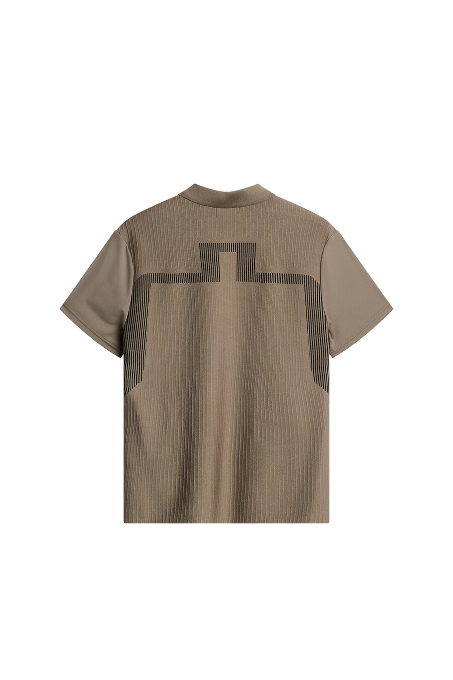 polo in maglia ibrida neri