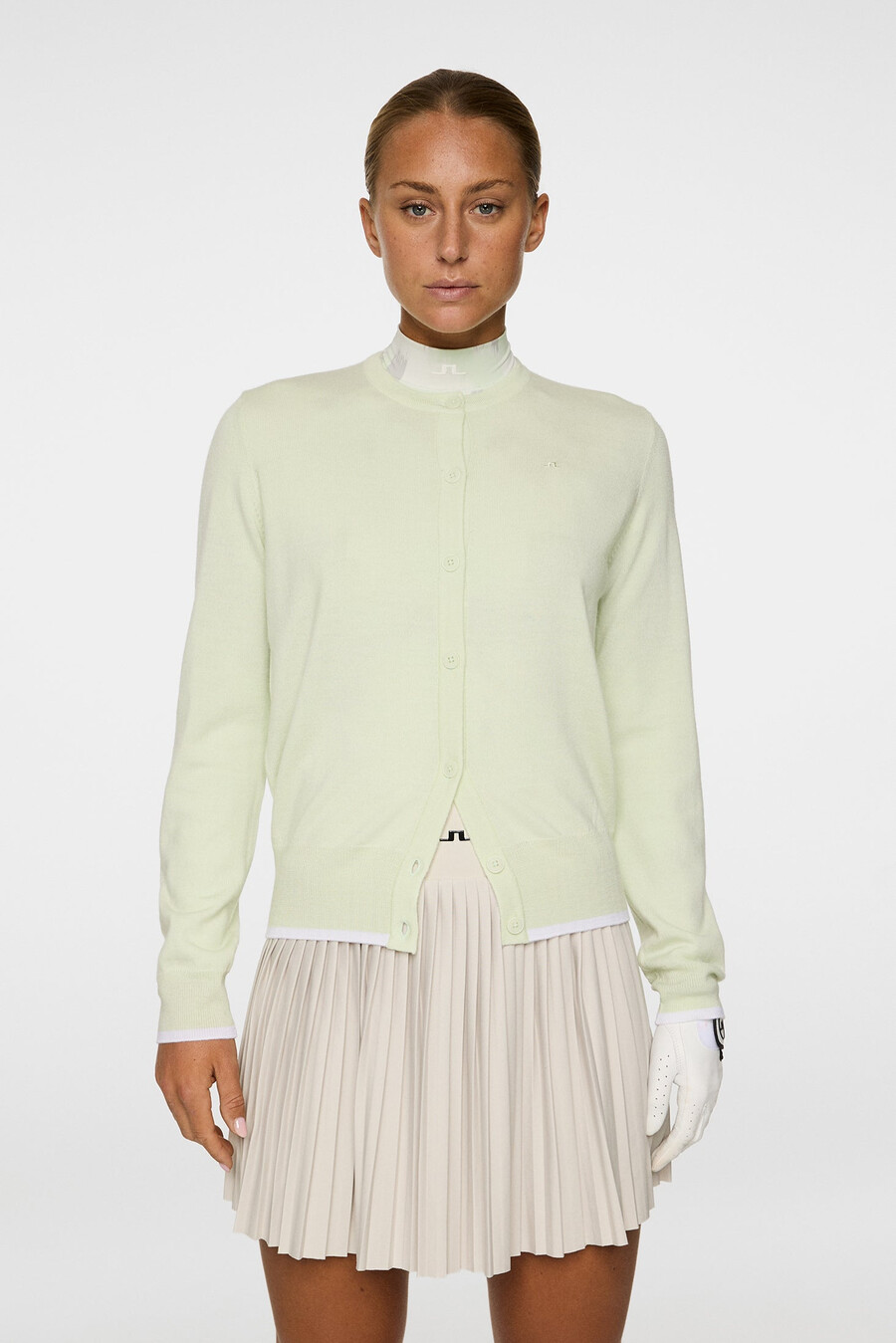 cardigan lavorato a maglia joanna