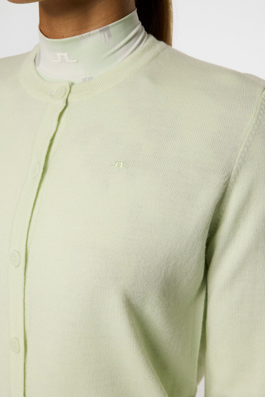 cardigan lavorato a maglia joanna