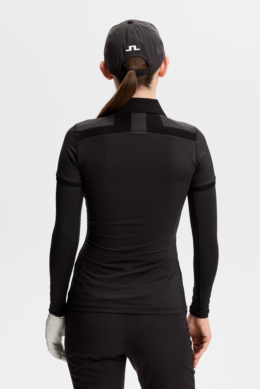 polo in maglia ibrida kailey