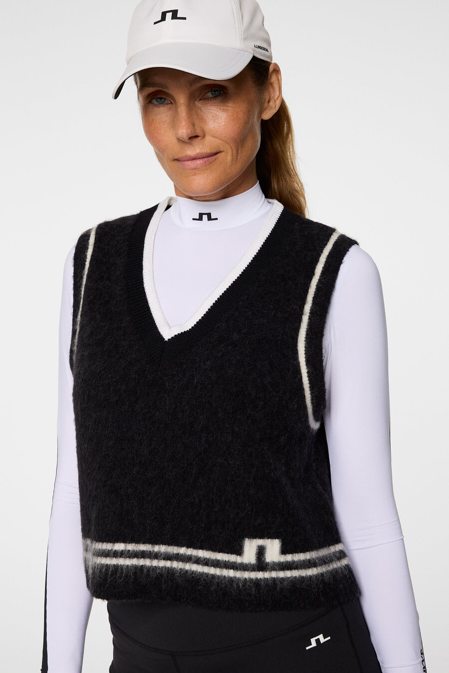 gilet lavorato a maglia noelle