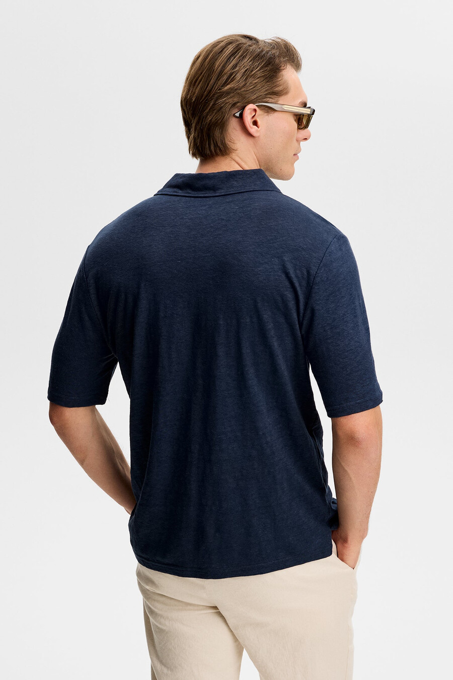 polo in lino roy