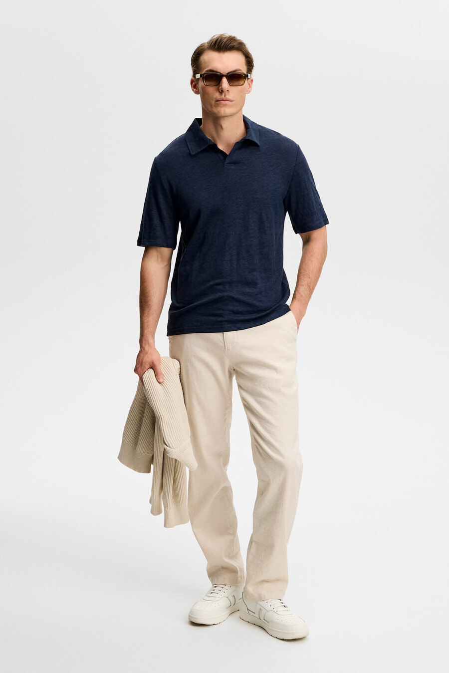 polo in lino roy