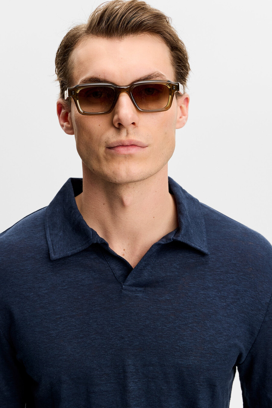 polo in lino roy