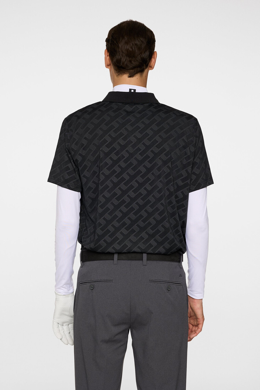 polo jacquard bisonte