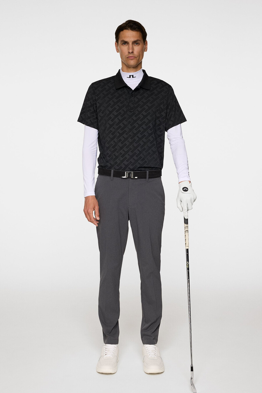polo jacquard bisonte