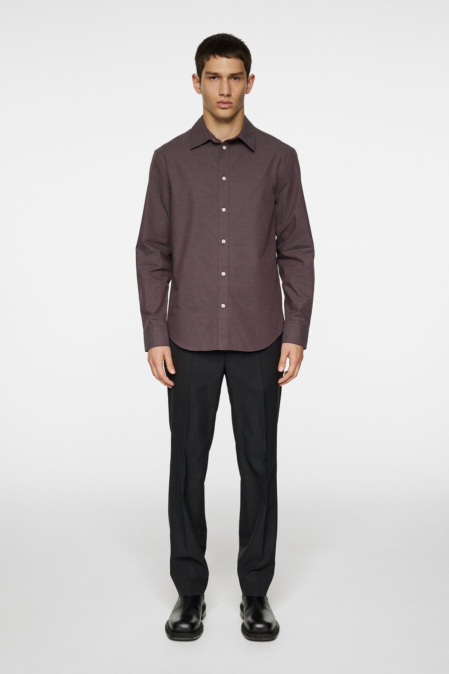 camicia in flanella leggera e sottile