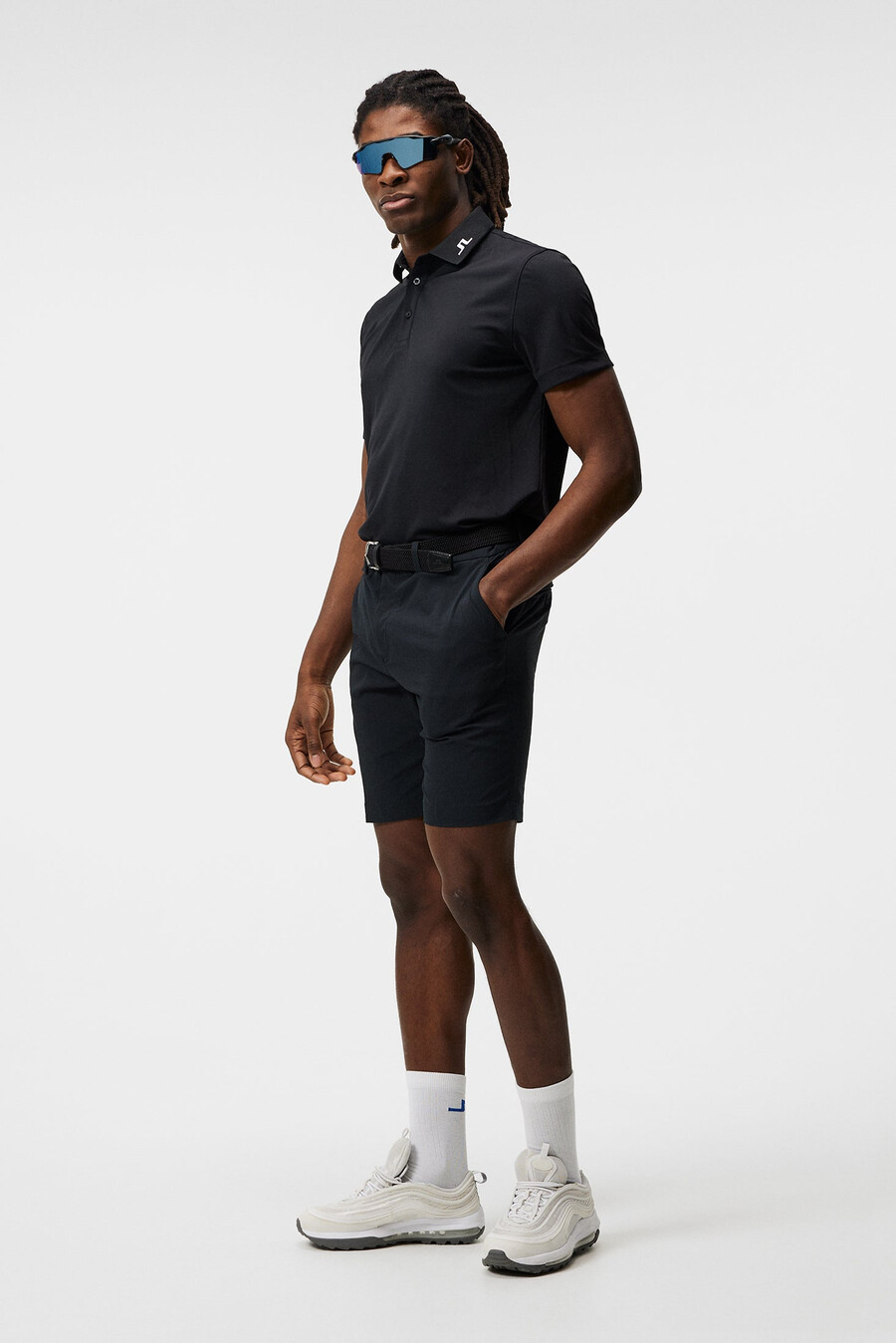 pantaloncini da golf aderenti vent