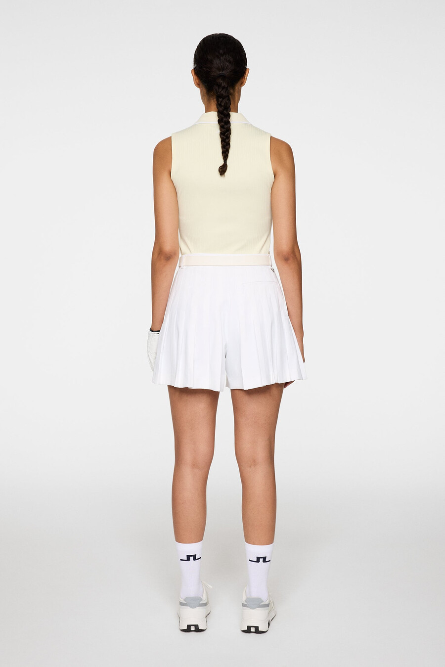 pantaloncini plissettati arella