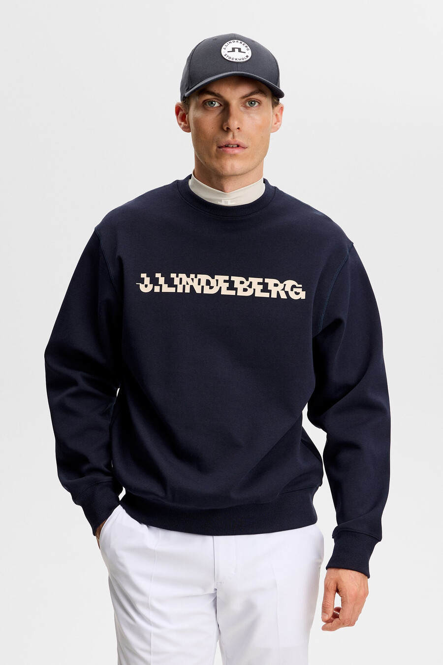 maglione girocollo stampato club