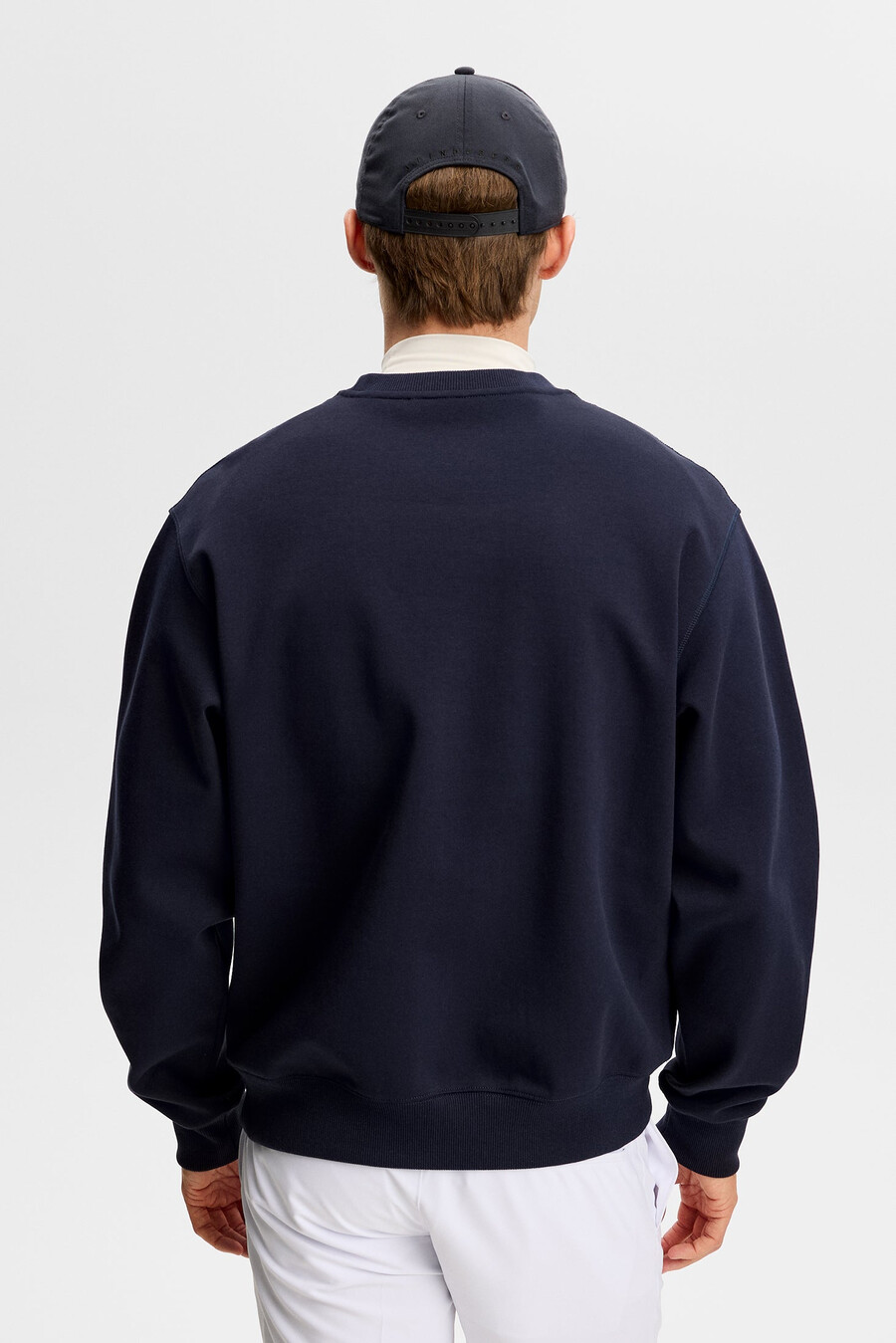 maglione girocollo stampato club