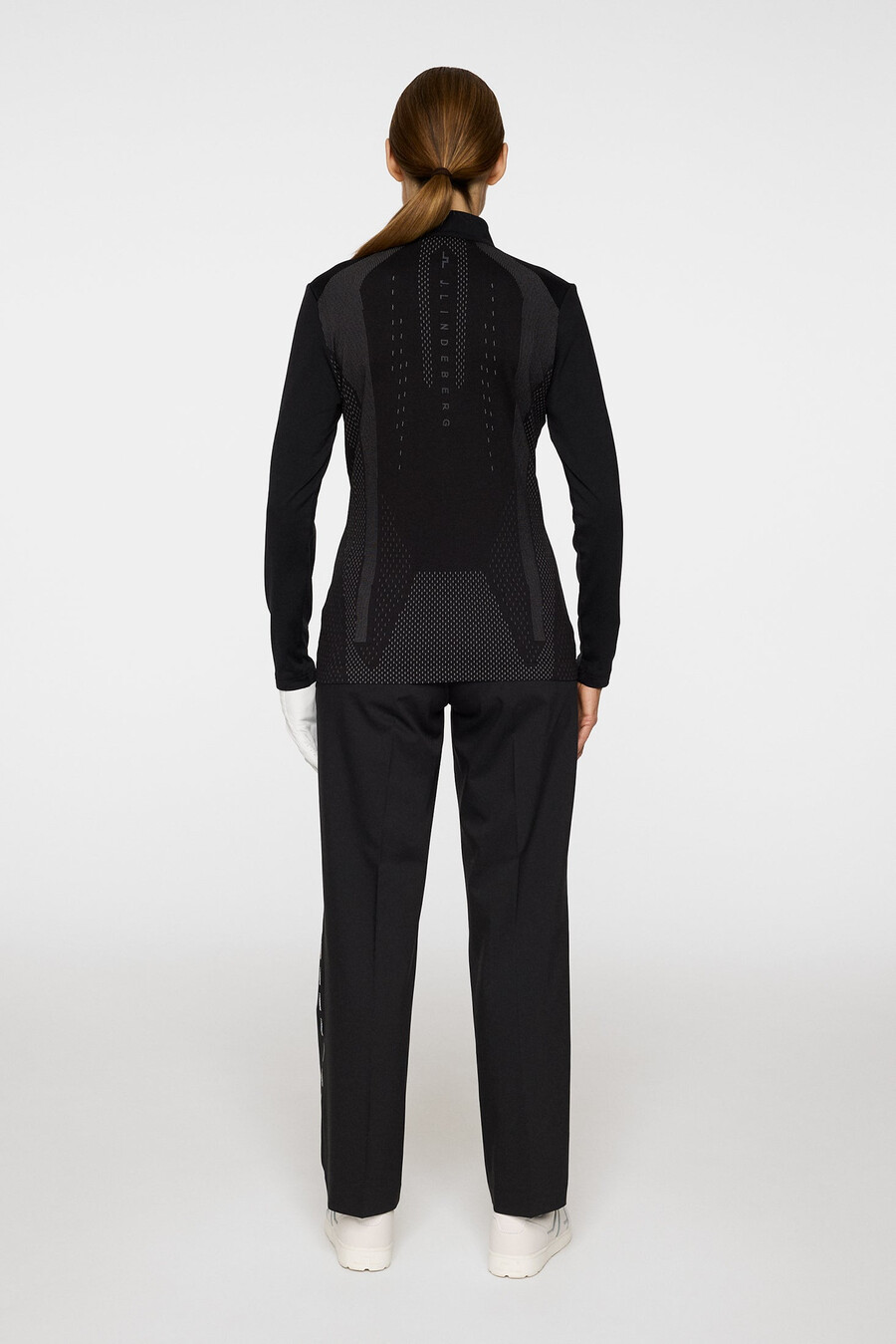pantaloni a righe laterali norah