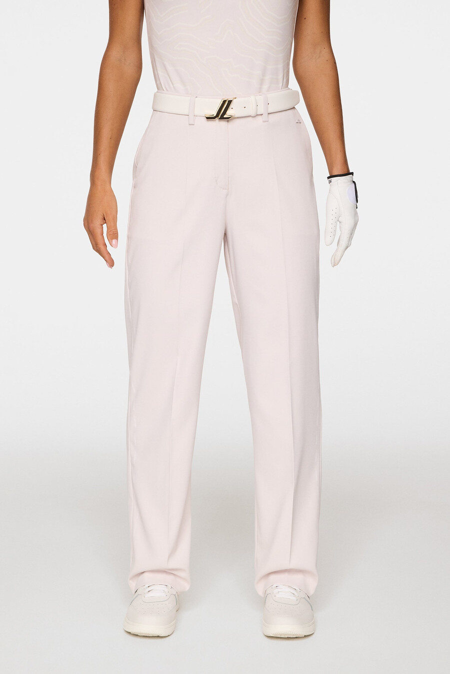 pantaloni a righe laterali norah